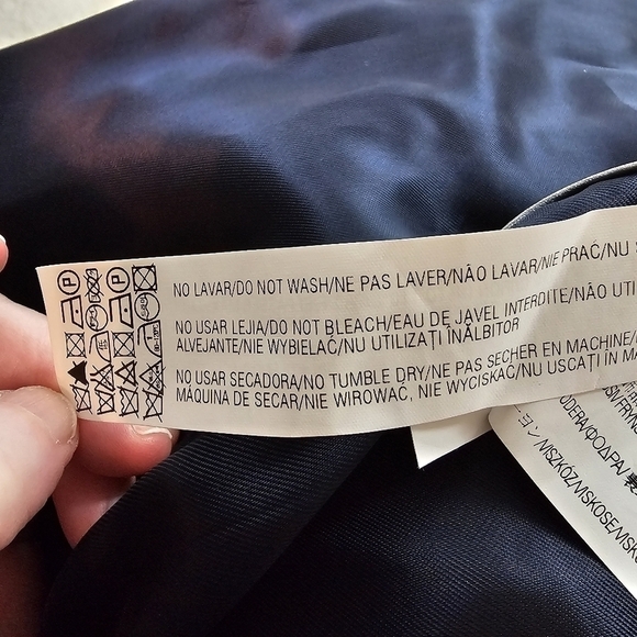 ZARA Woman Bloggers Fave Wool Blend Navy Silver Studded Coat in XS - Picture 11 of 13